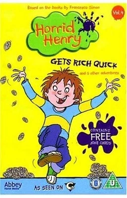 Horrid Henry - Gets Rich Quick [DVD] - DVD  JMVG The Cheap Fast Free Post - Image 1 of 2