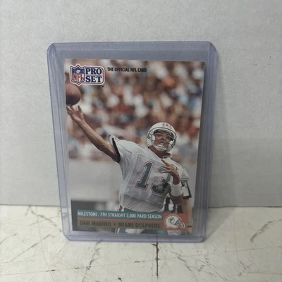 1991 Pro Set Dan Marino #25 Miami Dolphins - Image 1 of 2