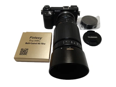 Sony E-mount adapted TAMRON 70-300 mm F/4-5.6 model 572D Telephoto Zoom Lens. - Image 1 of 4