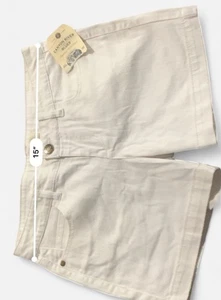 Weiße Denim Shorts mit rauem Saum von Canyon River Blues Größe 4 - Bild 1 von 5