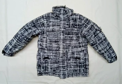 Columbia Coat Boys Youth Size 8 Grey & Black Full Zip - Image 1 of 4