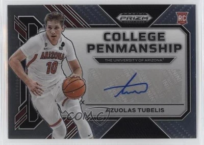 2023 Panini Prizm Draft Picks College Penmanship Azuolas Tubelis Rookie Auto RC - Image 1 of 2