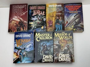 Lot Of 7 Tor Books By David Drake - Foto 1 di 17