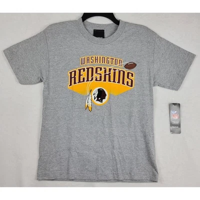 Washington Redskins Reebok NFL Youth Gray T-Shirt Football Tee NWT - Image 1 of 4