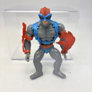 1981 Motu Stratos Action Figure Blue Backpack Red Wings #A - Picture 1 of 7