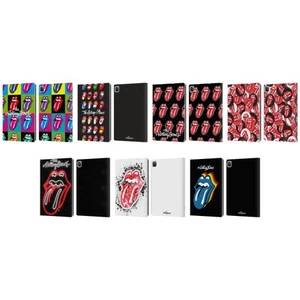 THE ROLLING STONES LICKS COLLECTION LEATHER BOOK CASE FOR APPLE iPAD - Picture 1 of 13