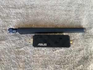 ASUS USB-AC56 Wireless Adapter Dual Band AC-1300 USB 5dBi w / Antenna. - Picture 1 of 3