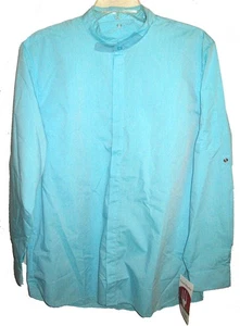 NEW CHEF WORKS BUTTON UP LONG or ROLLUP SLEEVE SHIRT Mens M/ Med NWT - Picture 1 of 8