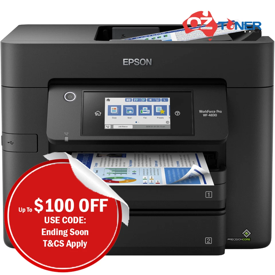 Epson WorkForce Pro WF-3825 Multifunction Color Inkjet Printer