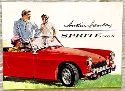 Austin Healey Sprite Mk ll brochure 1961- #1995/A - Image 1 of 3