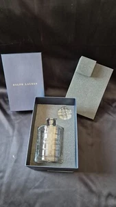 NEW IN BOX - Ralph Lauren Home Hudson Plaid glass decanter - Picture 1 of 12