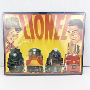 Lionel Trains Catalog Tin Metal Sign 1954 Locomotive Hallmark 14x11” 1999 - Picture 1 of 8