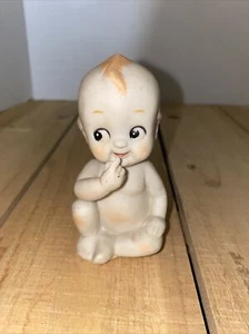 Statuina bambino seduto Ardco Kewpie vintage bisque - Foto 1 di 5
