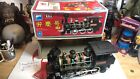 ALPS Japan Tin Litho Battery Operated Steam Locomotive Train Working W/ Orig Box