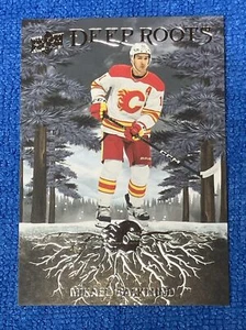 Mikael Backlund 2023-24 Upper Deck Series 2 #DR-27 Deep Roots Calgary Flames - Picture 1 of 2