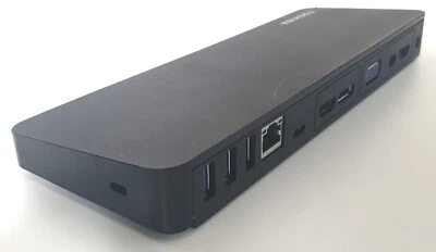 Toshiba Thunderbolt 3 Dock HDMI Mini DP USB-C Docking Station PSU NOT INCLUDED - Image 1 of 4