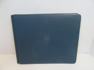 Creative Memories Album Landscape 10x12 Navy 15 White Pages - Imagen 1 de 3