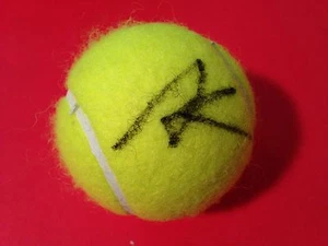 Pelota de tenis Aleksandra Krunic Wilson firmada automática - Imagen 1 de 1