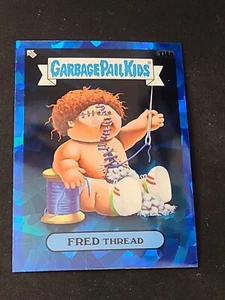 2022 Topps Chrome Sapphire Garbage Pail Kids GPK 174a Fred Thread - Picture 1 of 2