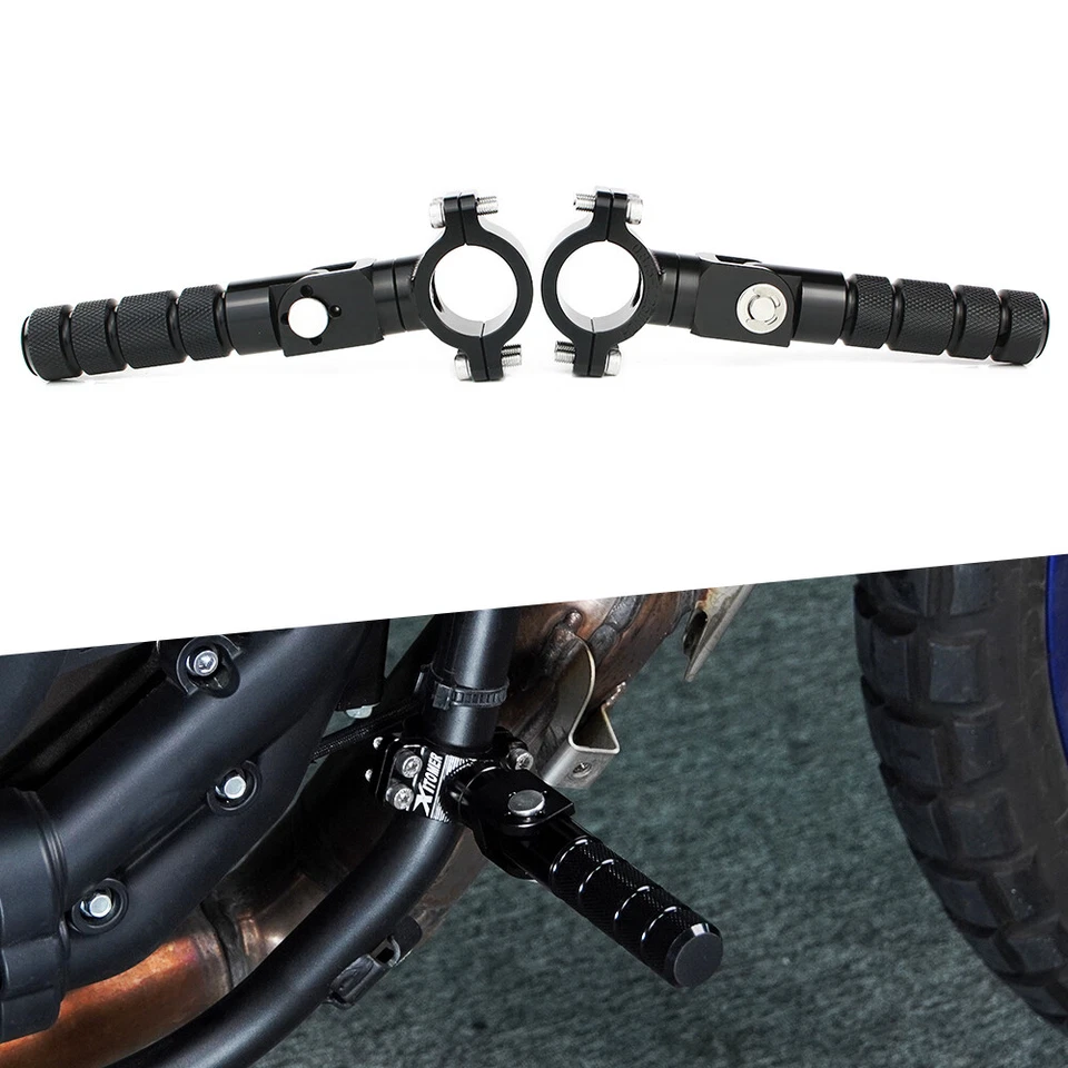 Estriberas de barra de marco ajustable de 22-28,8 mm aptas para Honda CBF1000 2006-2017 2016 Foto 1 de 4