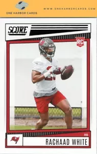 Puntuación 2022 #341 Rachaad zona oro blanco como nuevo - Imagen 1 de 2