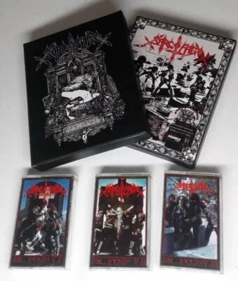 Sarcofago ‎– Die Hard 3 x Cassette Tape LIMITED BOX SET Black Death Thrash Metal - Image 1 of 2