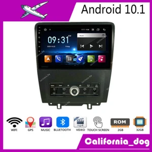 For Ford Mustang 2010-2014 Android 10.1 2+32G Stereo Radio FM GPS Nav Head Unit - Picture 1 of 7