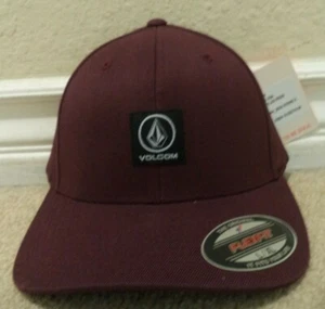 VOLCOM BOX STONE XFIT L/XL PORT SAMPLE CAP *NEW*  - Picture 1 of 3