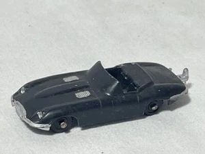 Vintage Midgetoy Black w/ Painted Lights Bumper Jaguar XKE XKR Convertible - Picture 1 of 2