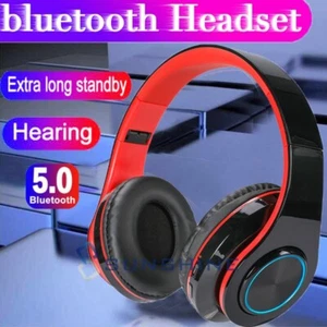 Inalambricos Audifonos de Bluetooth Para TV Juegos PC Auriculares Gamer Gaming - Picture 1 of 13