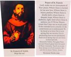 St Francis Holy Card Make Me An Instrument Of Piece Bulk Pack Prayer Cards, Set