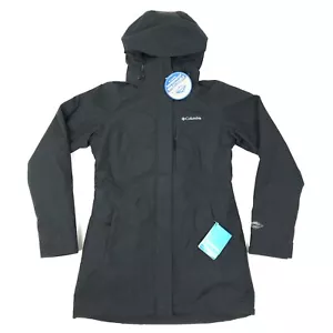 Columbia frigid flight LONG INTERCHANGE 3 IN 1 BLACK WOMENS Jacket COAT XS omni - Picture 1 of 7