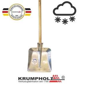 Schneeschaufel 380x380mm extra Groß + Stahlkante ! Alternativ zu Schneeschieber - Bild 1 von 1