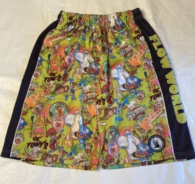 Pantalones Cortos Juveniles Flow Society Ol’ Tony’s Malla Lacrosse Multicolor - Talla XL Foto 1 de 4