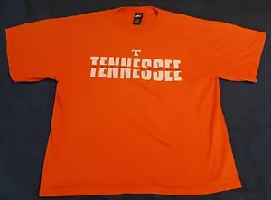 Y2K Team Starter UT Tennessee Volunteers Orange T Shirt Spell Out Tee - Picture 1 of 6
