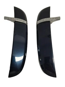 2009-2011 OEM JAGUAR XF X250 FRONT RIGHT LEFT FENDER EMBLEM VENT TRIM COVER - Picture 1 of 6