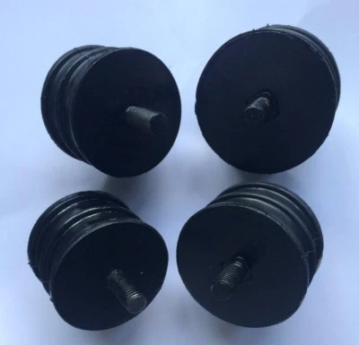 Land Rover Série 2, 2a & 3 2.25 Moteur Essence X2 & Boîte de Vitesse X2 Supports - Photo 1/3