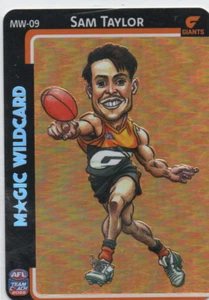 2025 Teamcoach Magic Wildcard MW-09 Sam Taylor GWS Giants - Picture 1 of 2