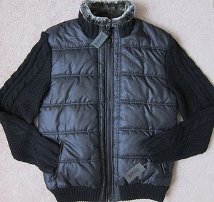 BUFFALO ( Black ) "WOTO" Softshell Mix-Media Jacket Men's NWT - Picture 1 of 4