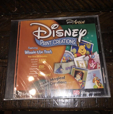Disney Print Creations Winnie the POOH Create Projects PC - Image 1 of 2