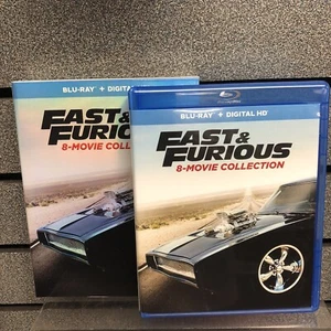 Fast & Furious 8-Movie Collection | Blu-ray & Digital HD | Ships Fast - Imagen 1 de 3