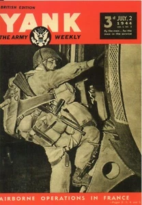 WW2 - Photo - Couverture du magazine Yank du 2 july 1944 - Foto 1 di 1