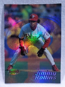 Bowman's Best Jimmy Rollins #11 Philadelphia Phillies 2002 - Imagen 1 de 2