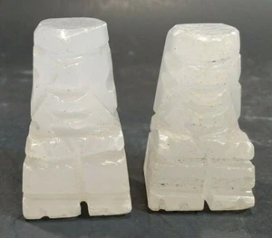 2 ónix/mármol? Piezas de ajedrez de repuesto de 1-7/8" de alto - Imagen 1 de 11