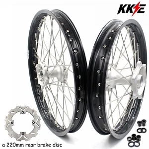 KKE 21/19 Cast Wheels Rims For Honda CR125R 95-97 CR250R 95-96 CR500R 1996-2001 - Picture 1 of 14