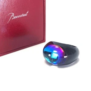 Genuine Baccarat Tango Scarab Crystal Ring Size 15/BC374 Box included - Picture 1 of 15