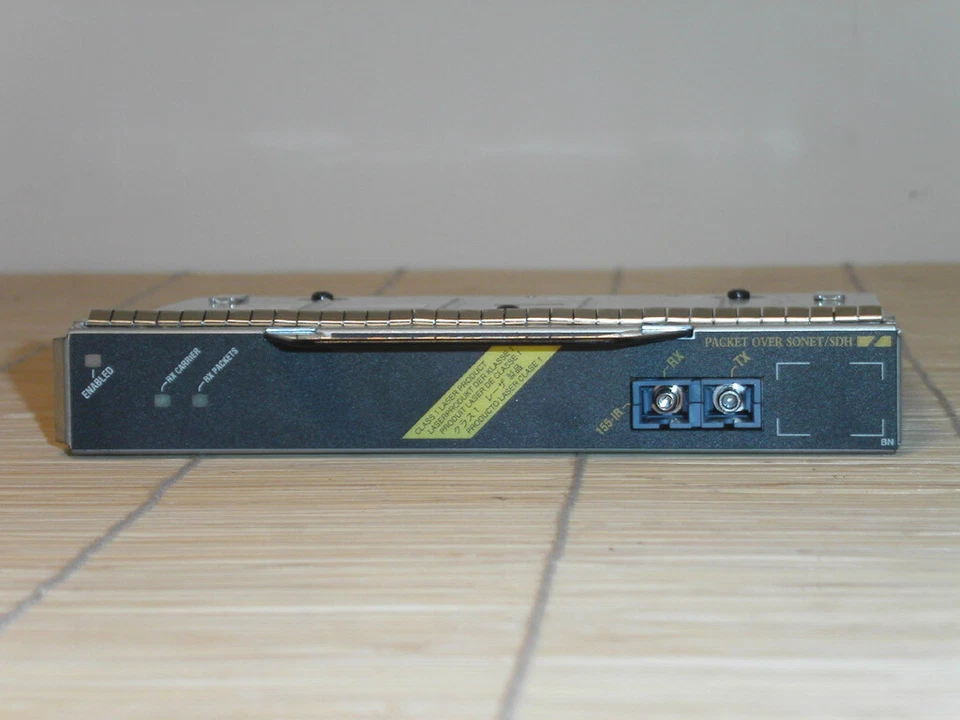 Cisco PA-POS-OC3SMI Single-mode intermediate OC3c/STM1 Interface Card - Bild 1 von 1