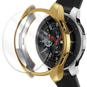 Szkło hartowane Osłona ekranu 46mm TPU Case do Samsung Gear S3 Frontier R765T - Zdjęcie 1 z 1