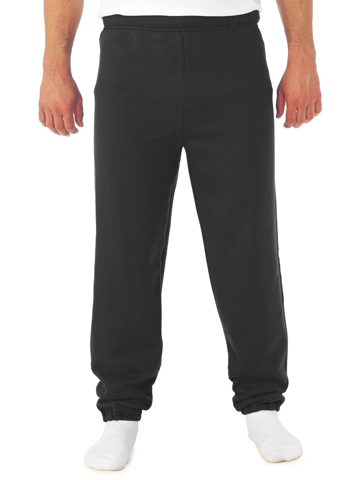 Jerzees Mens NuBlend Elastic Bottom Sweatpants - Image 1 of 1