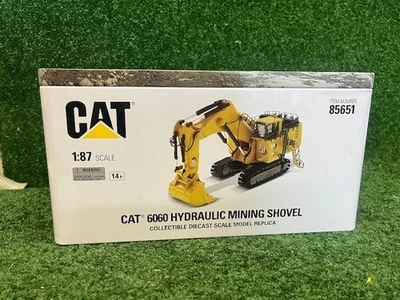 CAT Diecast Masters 1:87 Scale 6060 Hydraulic Mining Shovel Collectible Replica - Image 1 of 4